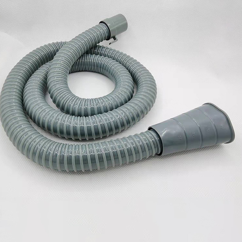 Universal straight-head thickened sewer pipe extension PVC hose 10 meters, customizable straight-head washing machine drain pipe Item Picture