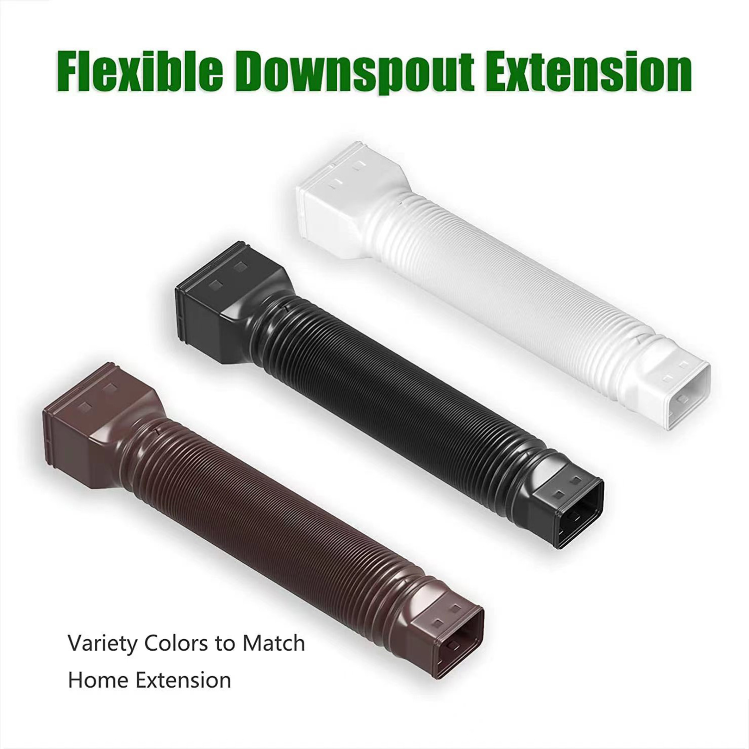 Amazon's best-selling house downspout extender, telescopic rainwater drainage pipe, outdoor sewage pipe, factory supply details Picture