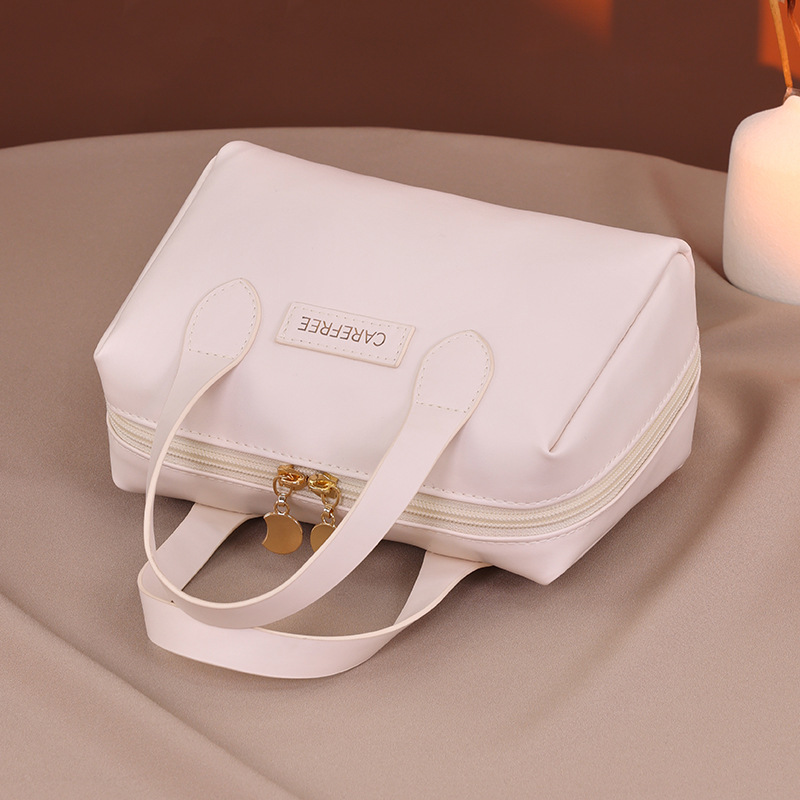 Niche high-end ladies' handbags, office workers' makeup bags, portable cosmetics storage bags for traveling women, toiletries bags details Picture