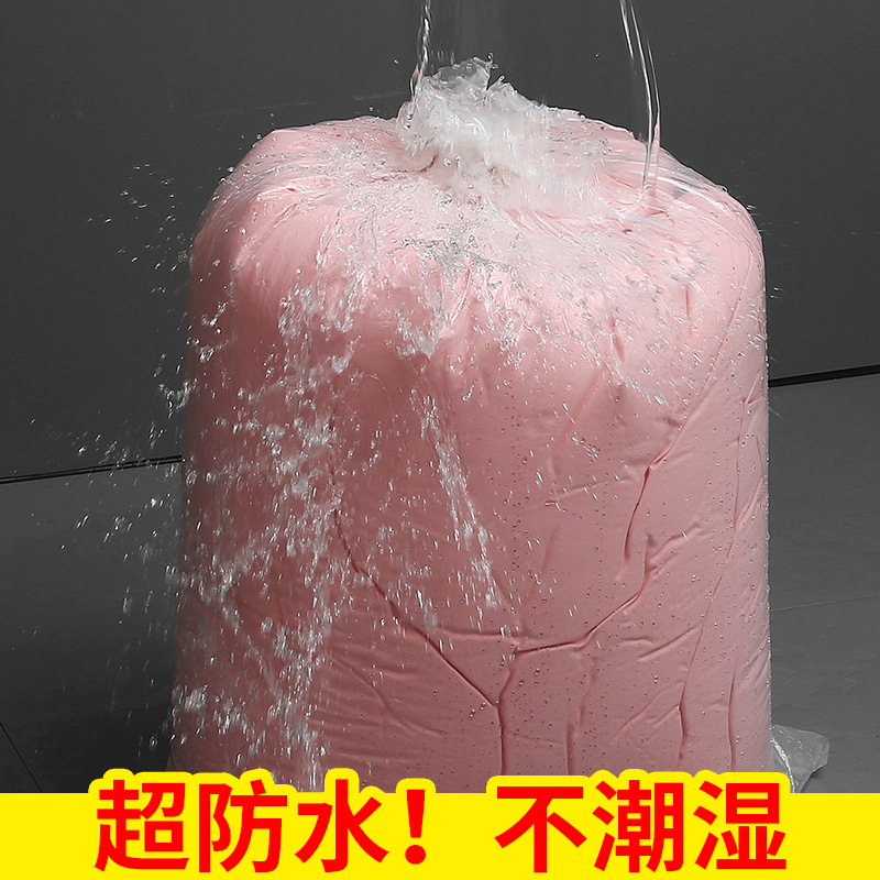 Plastic bags, moisture-proof transparent super-large inner film bags, PE flat mouth plastic bags, dust-proof quilts, film plastic bags for storage Specification drawing