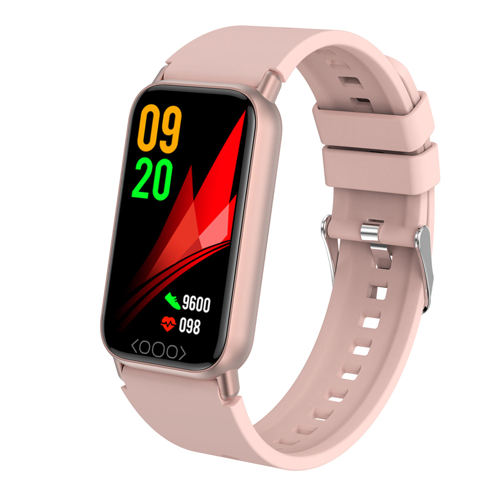 The new non-invasive blood glucose TK72 smart bracelet features temperature, blood oxygen, heart rate and health monitoring, as well as multiple sports modes full figure