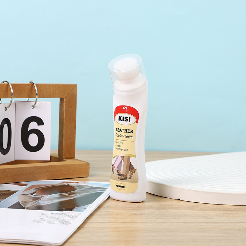 KWICK KISI Liquid Shoe Polish Black colorless leather Shoe care oil Leather Care agent Shoe brush Shoe wax set Application Scenario