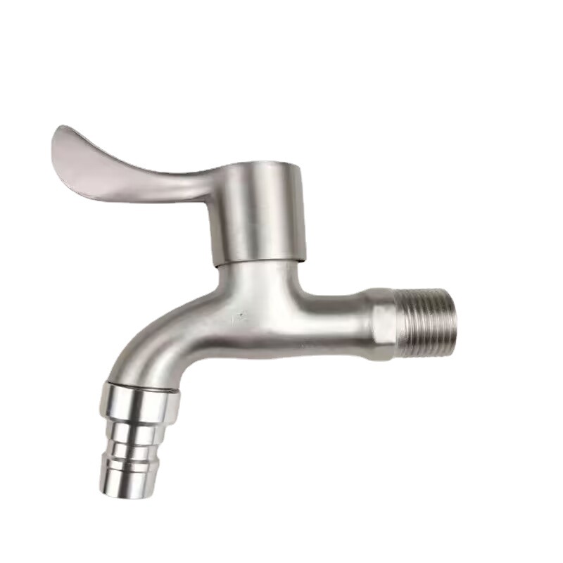 Washing machine faucet, 4-inch and 6-inch extended mop sink, splash-proof special tap water, one in and two out switch faucet Application Scenario