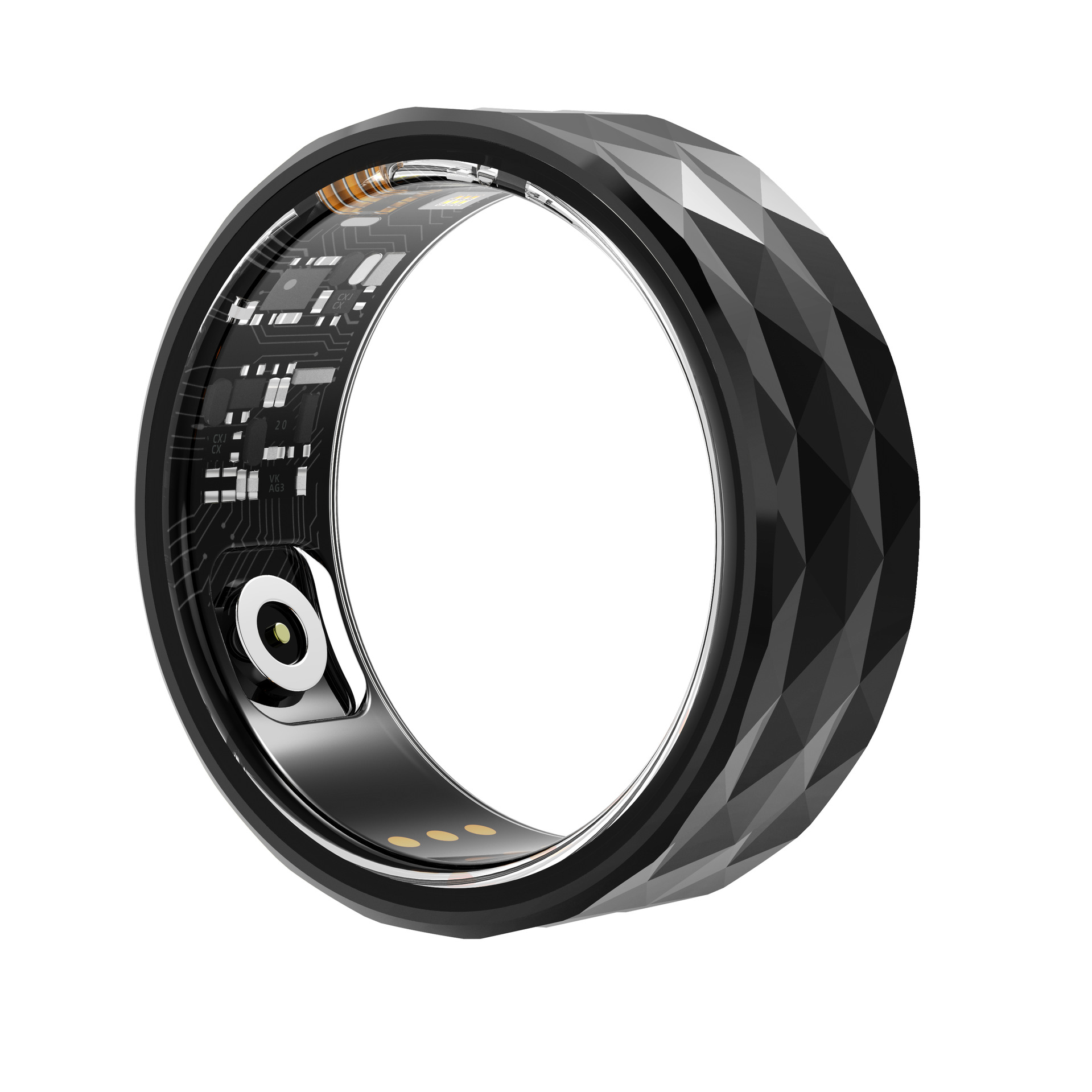 The new cross-border R12M Smart Ring, which counts steps and calories during exercise, can monitor heart rate and blood oxygen in real time Item Picture