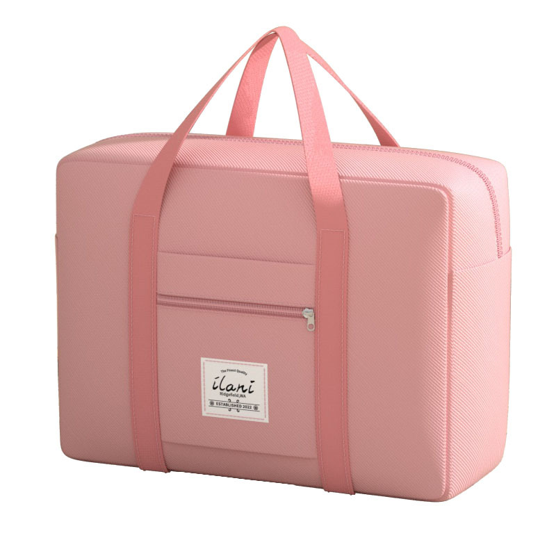 Multi-functional storage and organization, large capacity, foldable, fashionable, portable, short-distance business trip clothing storage, Oxford cloth travel Item Picture