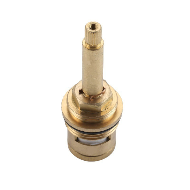 Customized processing of faucet copper valve core accessories, quick-opening water separator ceramic valve cores, cold and hot water hardware Angle valve cores Item Picture