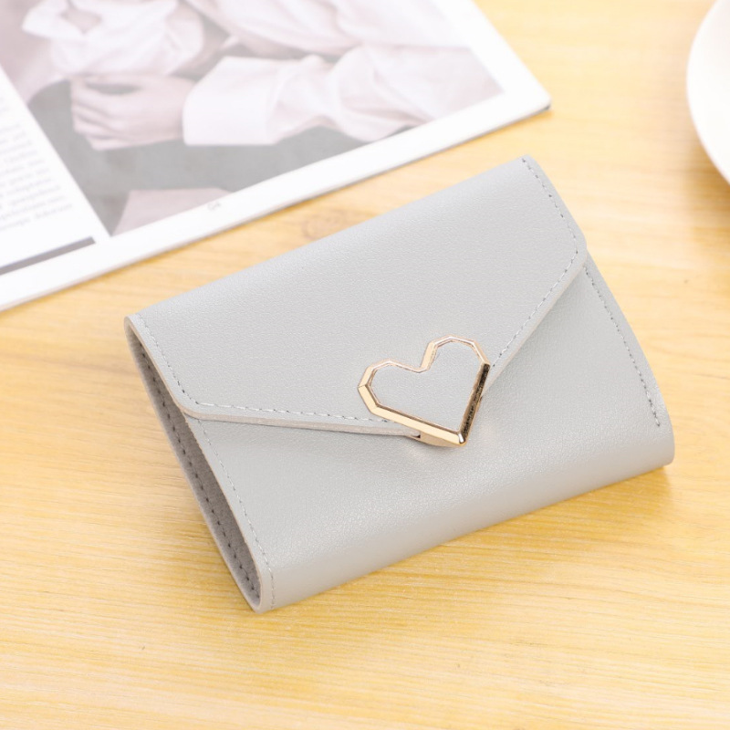 women's wallet 2019 New Short Change Wallet, Women's PU leather clutch Wallet Wallet Specification drawing