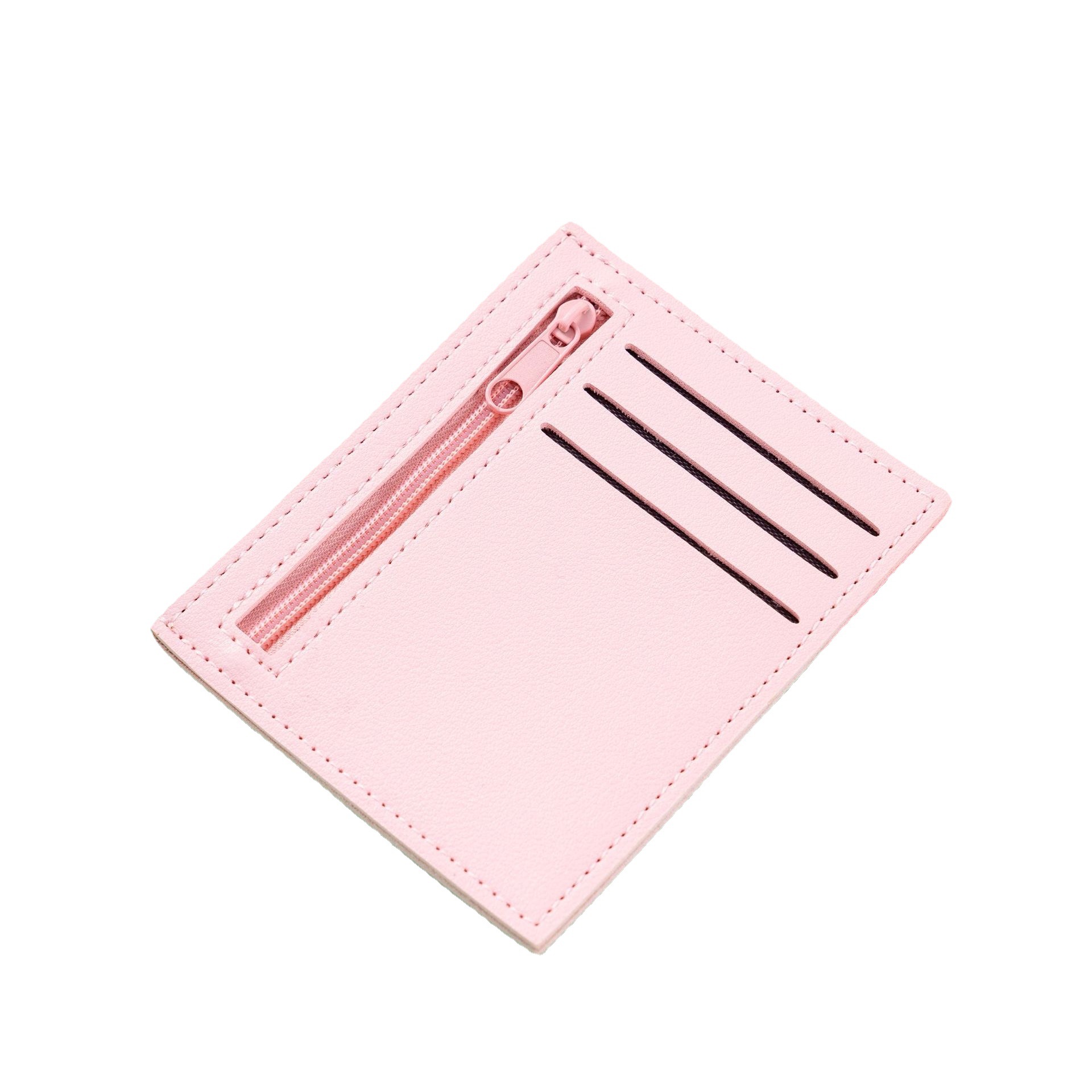 Wholesale of the new macaron candy-colored Korean version creative student card case, ultra-thin mini credit card case Item Picture