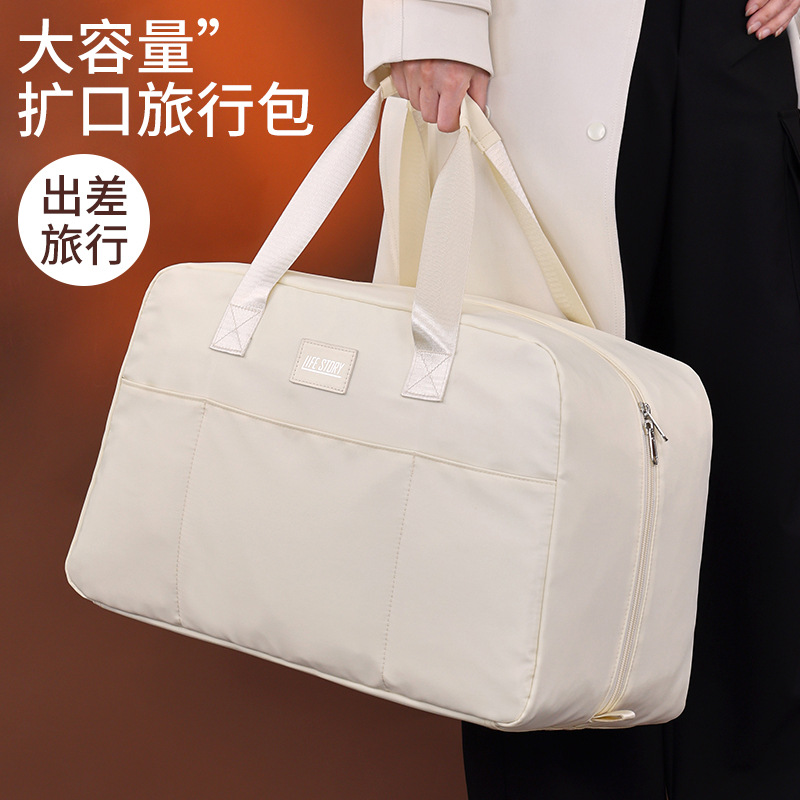 New cross-border products: High-end, large-capacity flanged travel bags, yoga and fitness bags, sports bags, short-distance travel luggage bags full figure