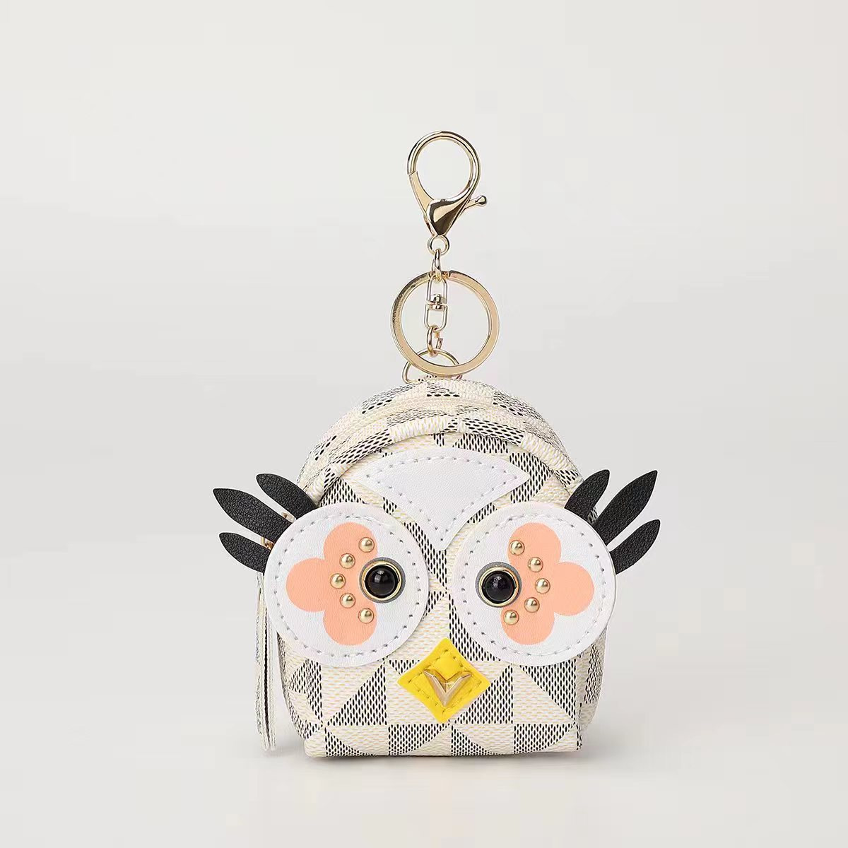 New Owl coin purse, a popular online hit, Bluetooth earphone case, key case, pocket, red envelope, in stock, a live-streaming bestseller details Picture