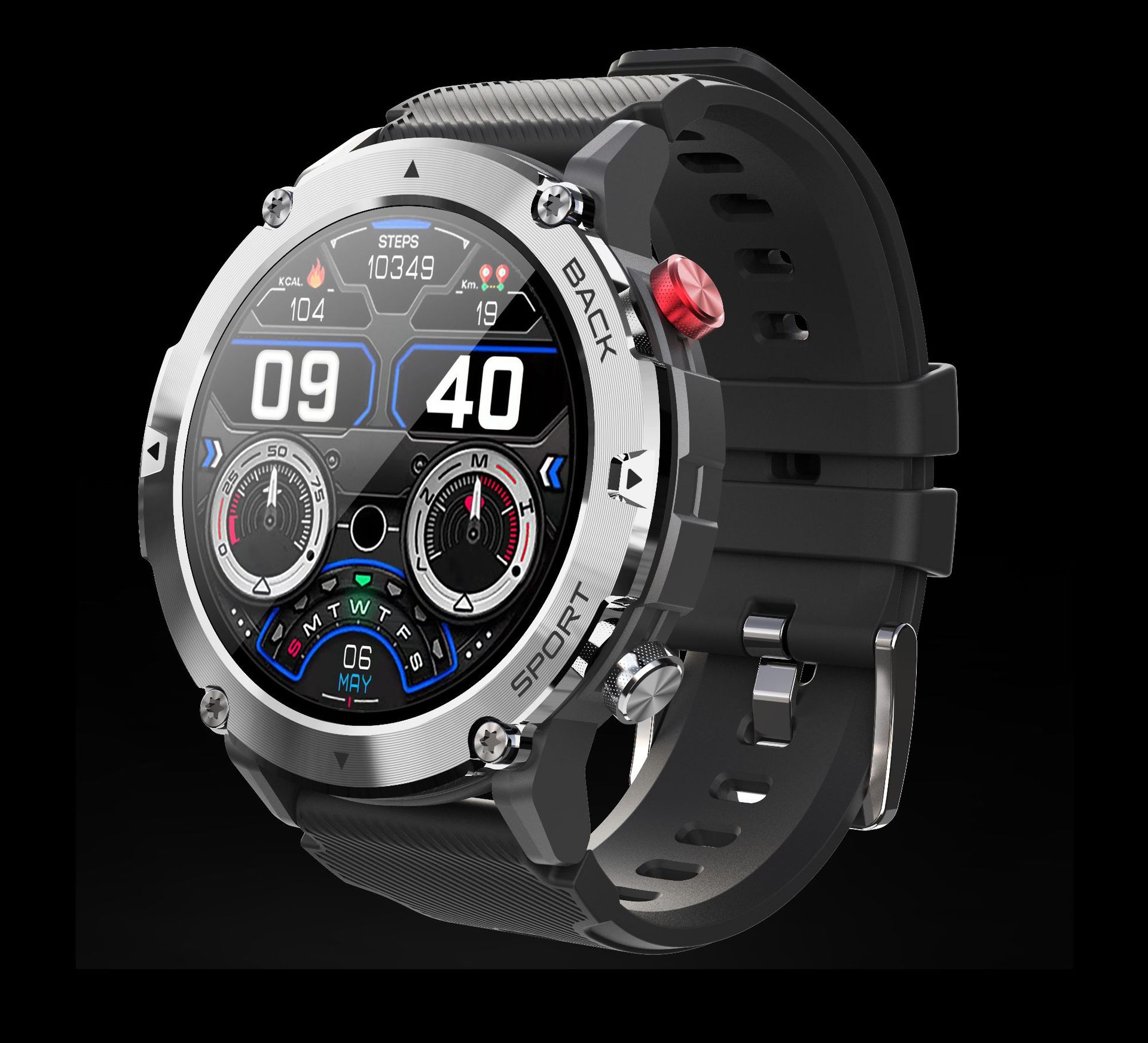 C21 Bluetooth call Music Player 1.32 Smartwatch Multi-sport outdoor three-proof long battery life Super long battery life full figure