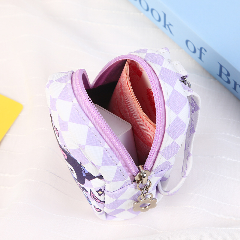 A cute mini student pendant with an ins-style coin purse and creative design, as well as a mini portable key bag for storage Application Scenario