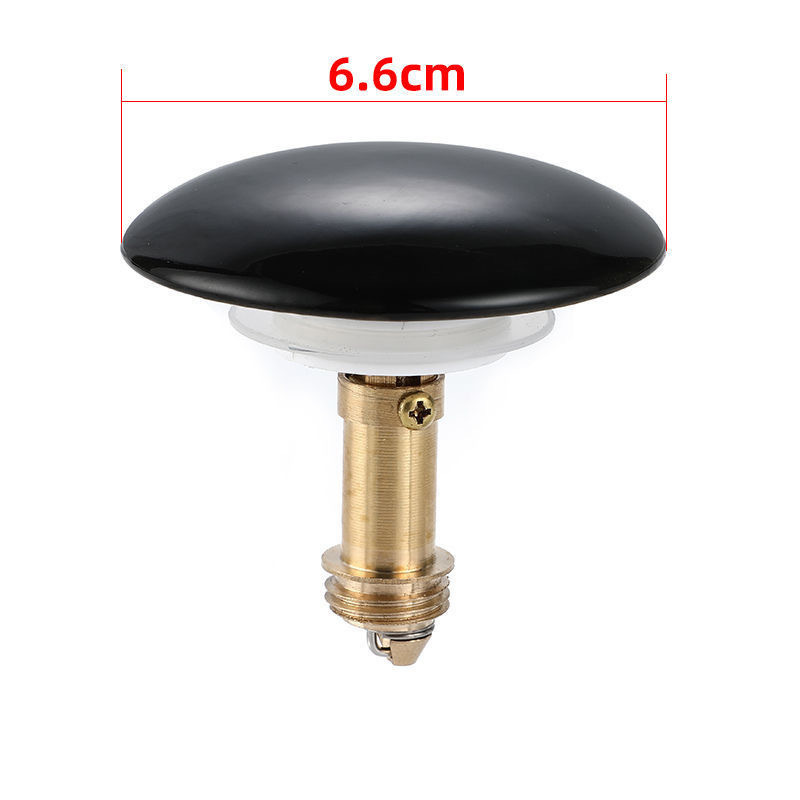 Washbasin bouncing drainage filter, pure copper bouncing cover, upper and lower push-type drainage device filter details Picture