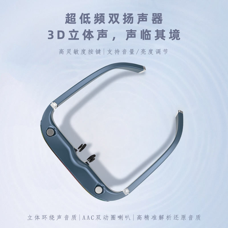 AR glasses, smart VR multi-functional mobile phones, computers, VRPARK screen projection, lightweight 3D high-definition giant screen cinema glasses Application Scenario