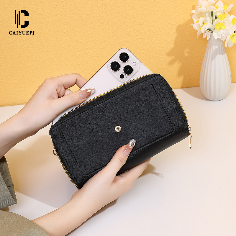 New Korean-style fashionable multi-functional crossbody small square bag, versatile retro single-shoulder bag, cross-border wallet Specification drawing