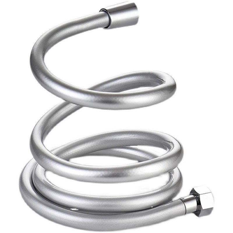 PVC shower hose, bathroom shower hose, high-temperature resistant explosion-proof shower head, 1.5-meter universal hose Item Picture