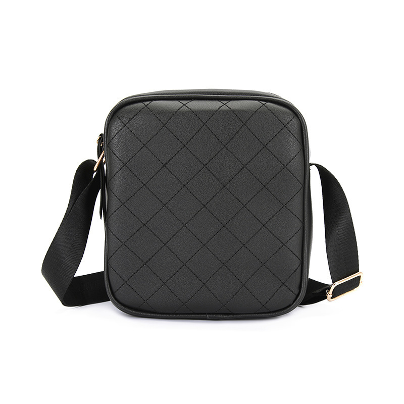 New women's solid color simple crossbody bag 2023 summer cross-border multi-functional small square bag wholesale Item Picture