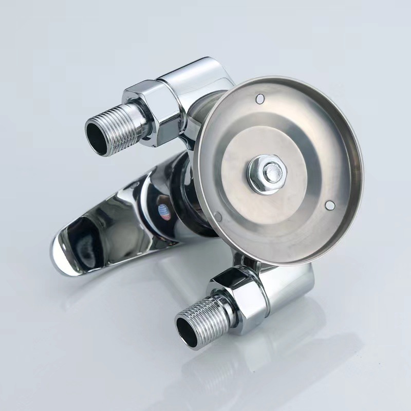 The exposed cold and hot shower head faucet switch, bathroom water heater and sun can bring water to the mixing valve Application Scenario