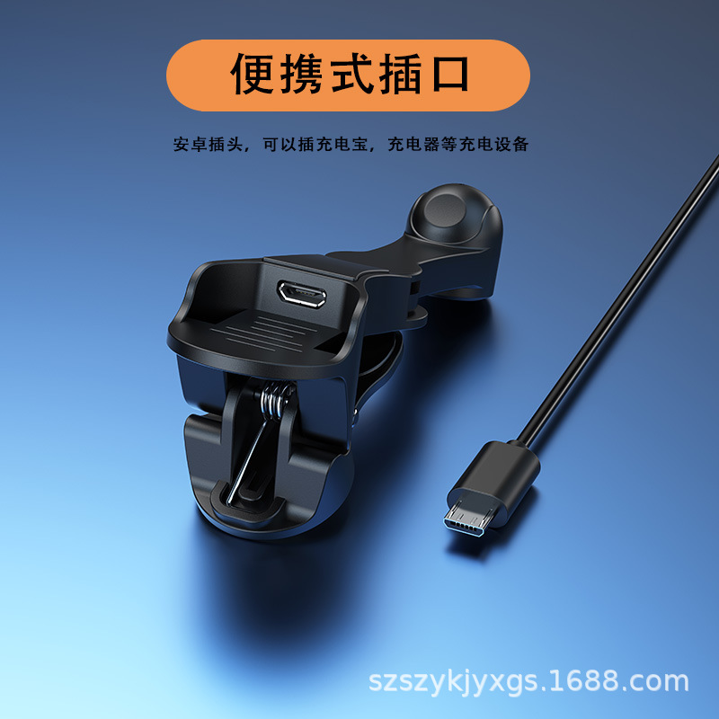 A new cross-border USB screen smart plug-in multi-functional click-assisted like plastic live-streaming mobile phone connection point device Application Scenario