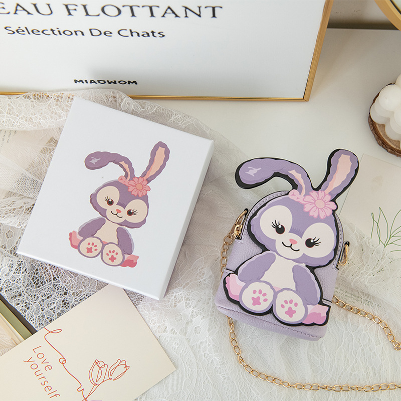 A small and cute mini coin key hand-held wallet in a fashionable and crossbody style for women on Instagram details Picture
