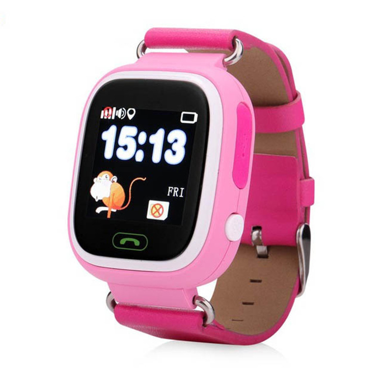 Supplying cross-border e-commerce Russian and English Q90 children's GPS positioning watches, mobile phone touch screens, SOS calls for students Application Scenario