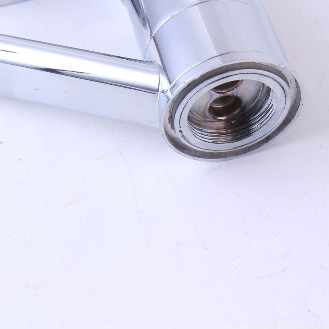 Cross-border exclusive supply of Lingdong Sanitary Ware zinc alloy faucets, vertical installation, convenient, long-lasting and bright. Wholesale from the source factory Specification drawing