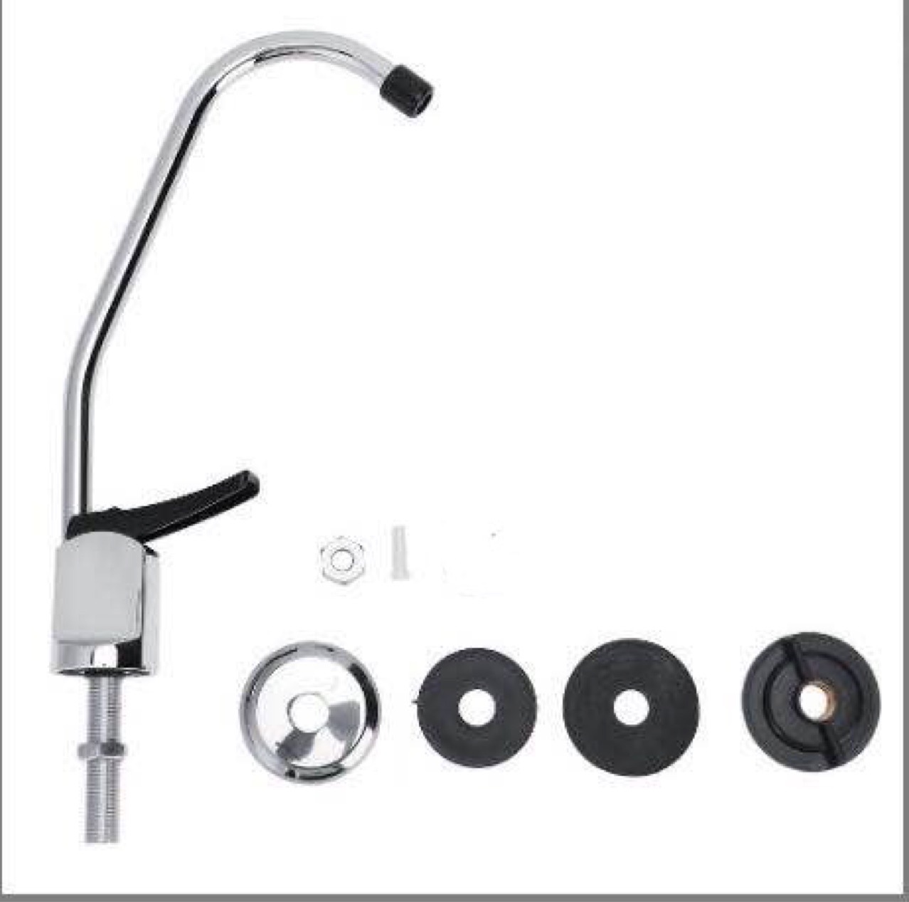 Manufacturer wholesale press-type water purifying faucets, kitchen washbasins, vertical faucets, single-unit kitchen faucets full figure