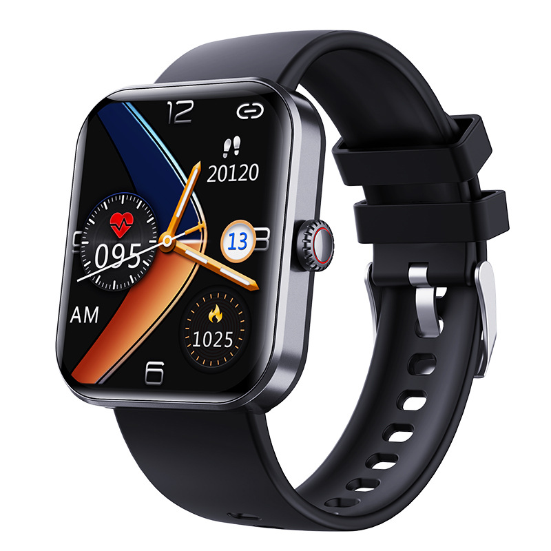 Cross-border F57L smart bracelet for temperature, heart rate, blood oxygen and blood pressure monitoring, Bluetooth sports, fashion and smart watch distribution full figure