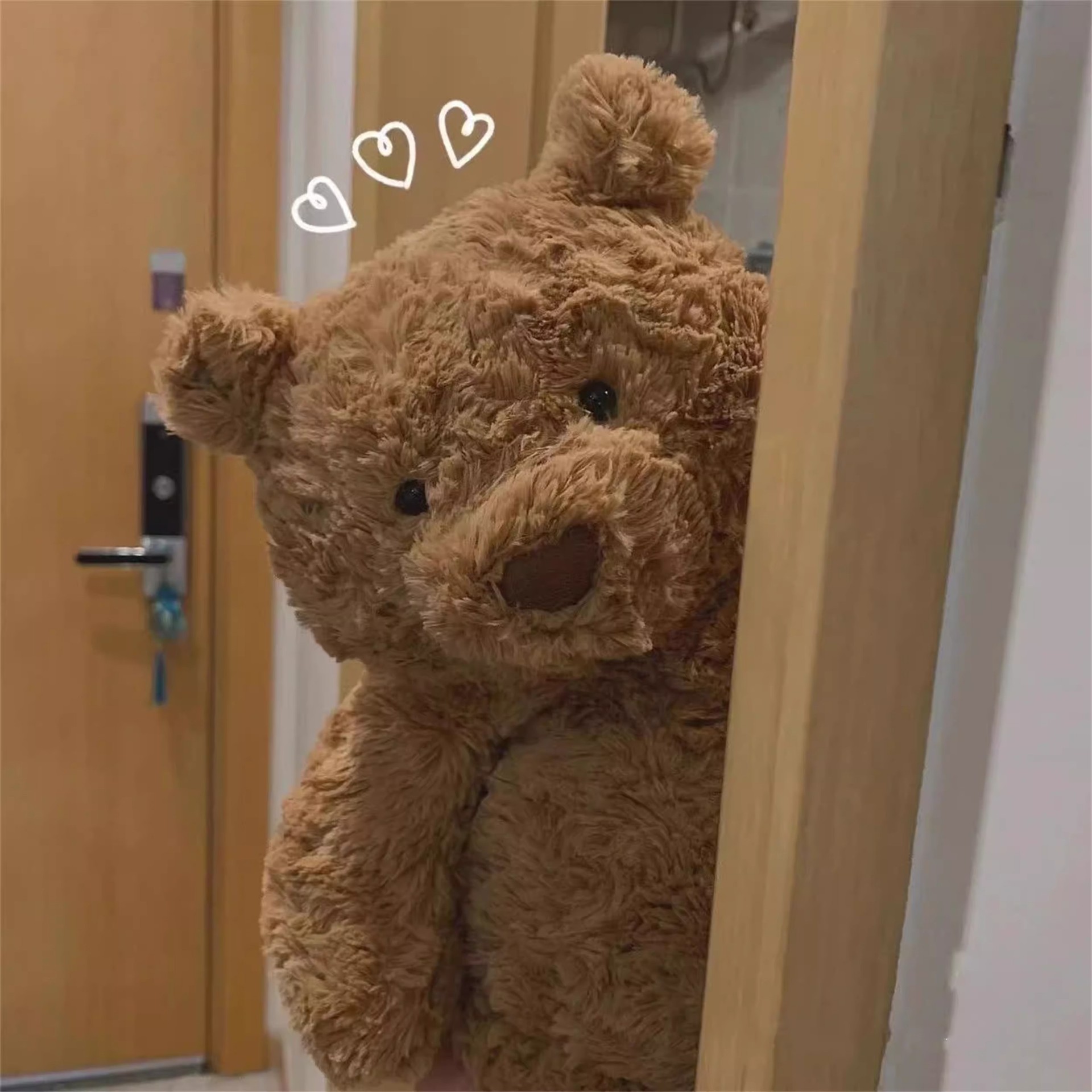 Barcelona Bear plush toys, teddy bear dolls, teddy bear sleeping pillows, soothing doll girls Specification drawing
