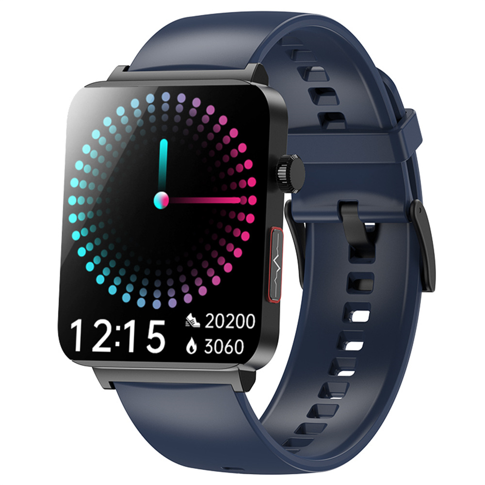 The KS03Pro smartwatch features blood sugar, body temperature, ECG+PPG, electrocardiogram, blood pressure, blood oxygen, heart rate, health, communication, and more exercise Item Picture
