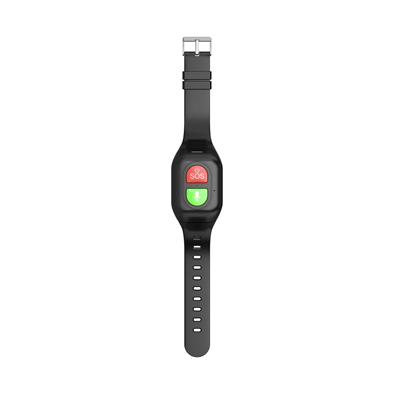 Cross-border elderly smart 4G wristband with GPS positioning, heart rate, blood pressure and body temperature measurement, health prevention and loss prevention Specification drawing