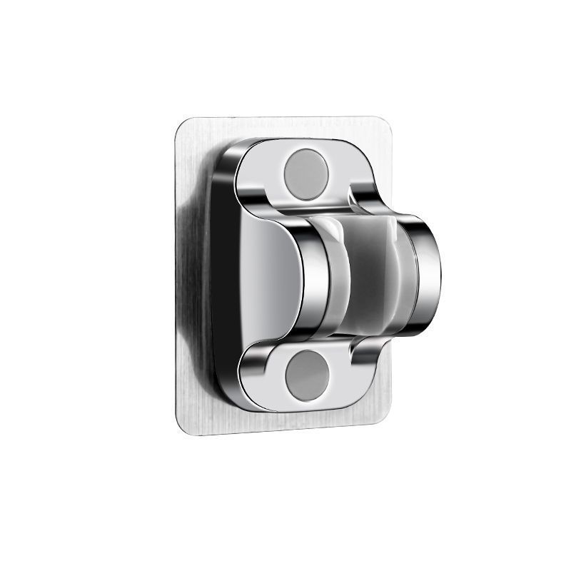 Non-drilling showerhead bracket, hanging seat, bathroom showerhead wonder, rain shower lotus pod, fixed wall, adjustable showerhead base details Picture