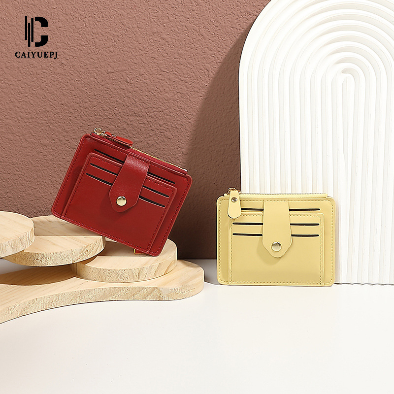 New cross-border high-appearance-level card bag, mini large-capacity small card bag, driver's license, bank card case, ins foreign trade full figure