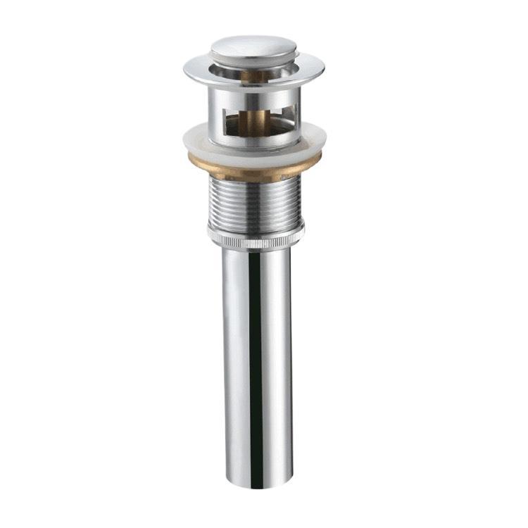 Manufacturer 1 1/4 "Copper 42 body electroplated jumping washbasin with drain hole Ceramic basin large cover 40 drain Application Scenario