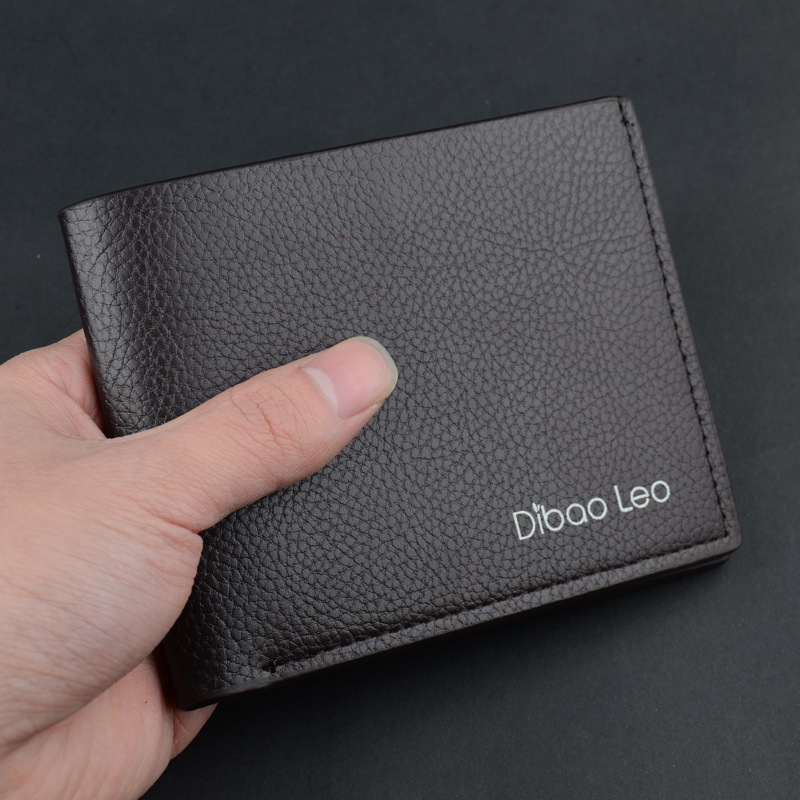 2019 New Korean version men's Short bogesi multi-slot wallet men Men's Wallet Factory details Picture