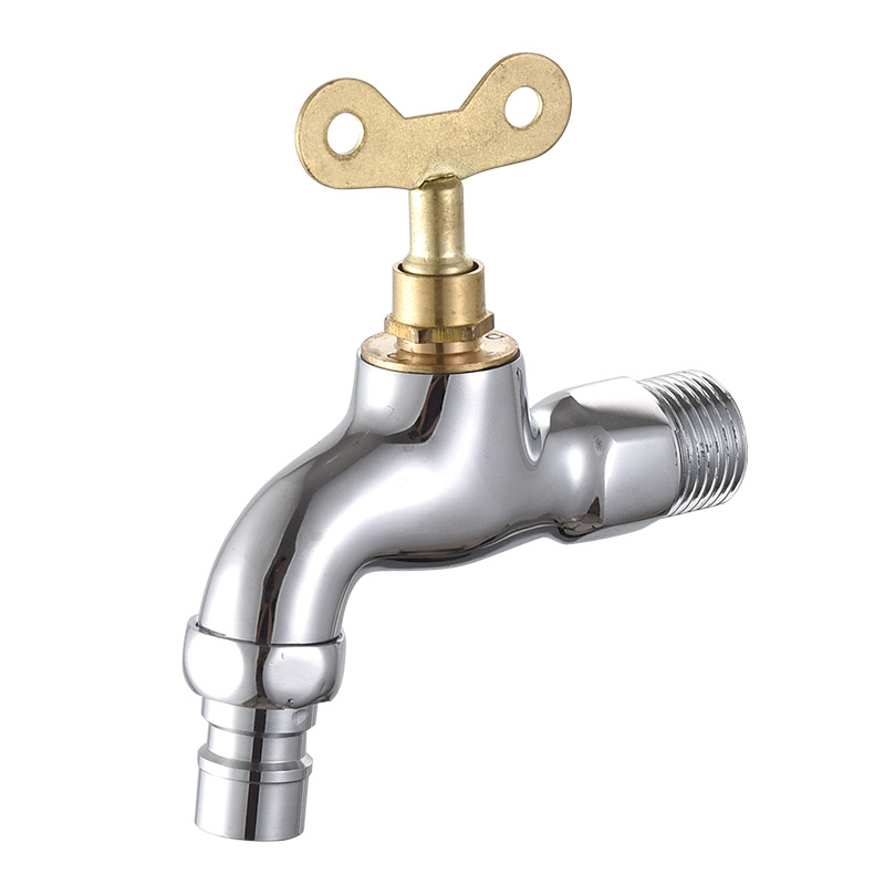 Wholesale of outdoor stainless steel washing machines with keys, 4-inch and 6-inch faucets, anti-theft extended mesh nozzles, mop sinks, quick-opening tanks Item Picture