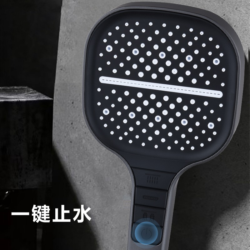 Cross-border pressurized showerhead, shower head, bath, bathroom, pressurized showerhead, handheld showerhead Application Scenario