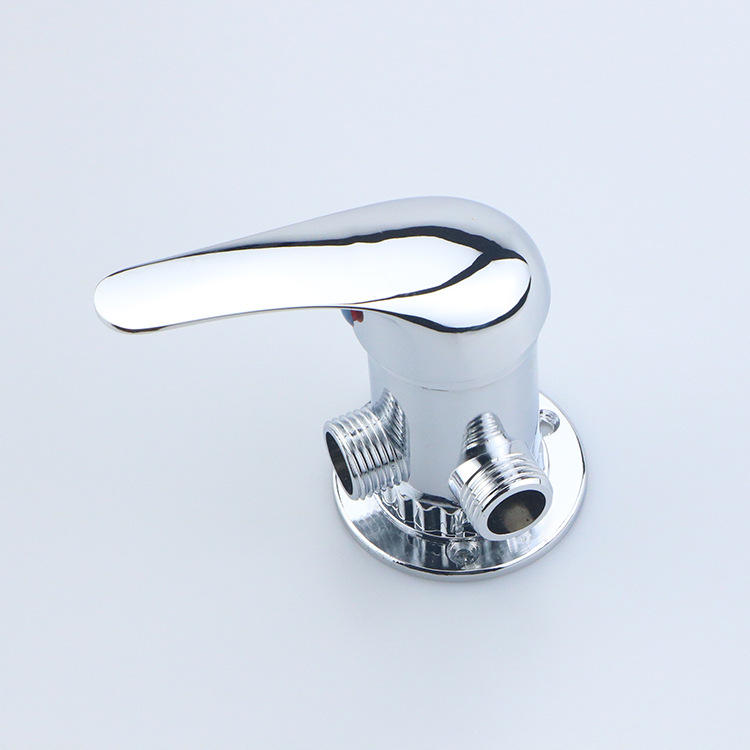 Solar water heater mixing valve, exposed shower, hot and cold water faucet switch, shower head mixing, old-fashioned accessories Specification drawing