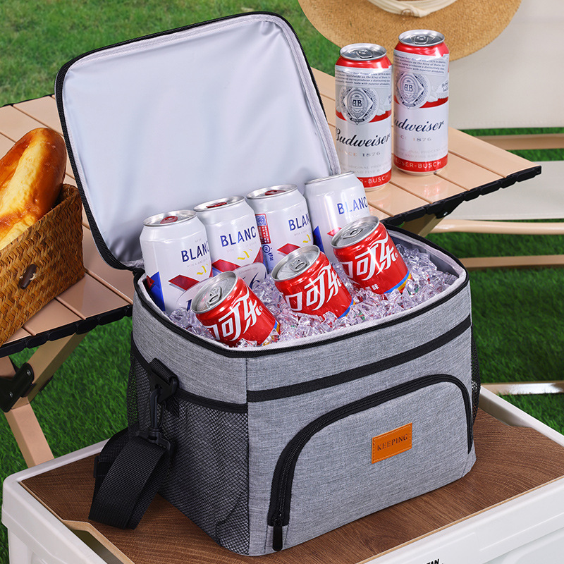 Cross-border multi-functional large-capacity outdoor camping and picnic bags, team-building and gathering portable food preservation and insulation bags, ice packs full figure