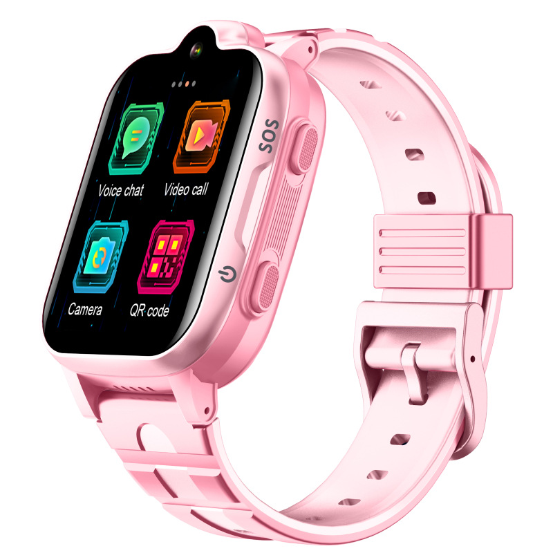 New 4G children's smartwatch with full-network video calls, smart Hong Kong and Taiwan positioning, student smartwatch details Picture