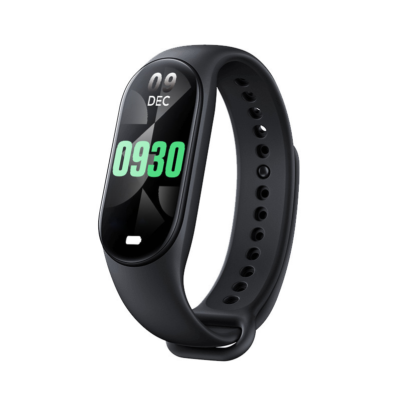 The best-selling M8 smart bracelet features a step-counting, Bluetooth, heart rate, blood pressure, blood oxygen, and health monitoring electronic waterproof bracelet Item Picture
