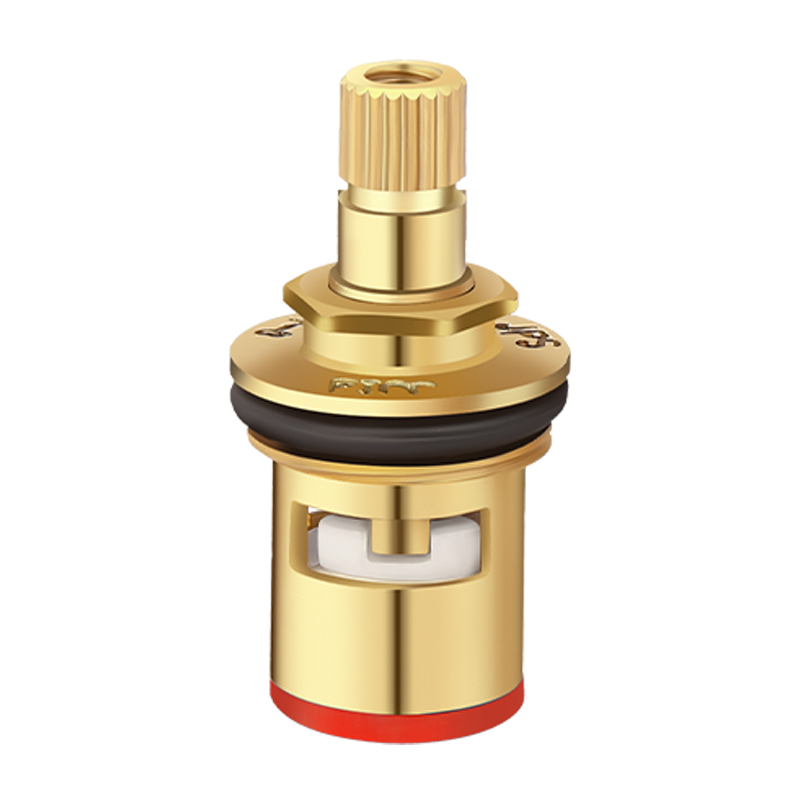 Faucet handle valve core, all-copper single cold and hot faucet, alloy handwheel handle switch, repair parts manufacturer, water-saving Item Picture