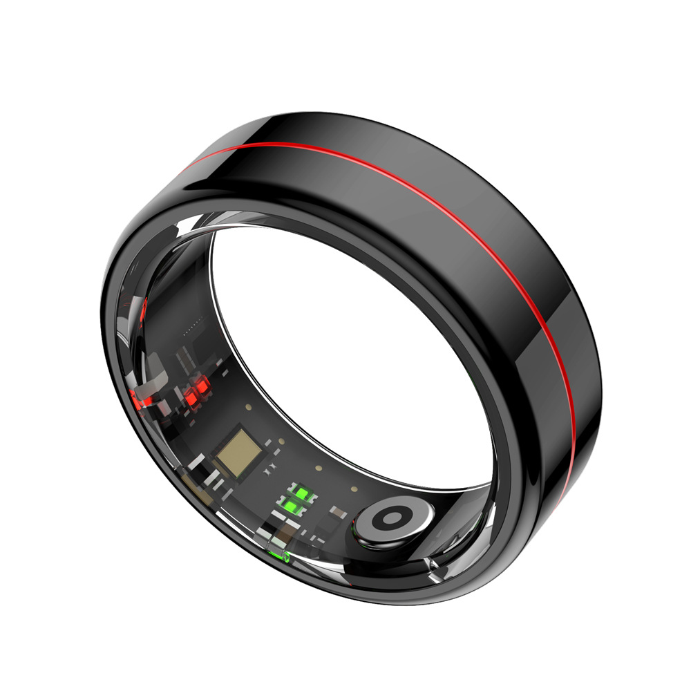 R04 Smart Ring, hand heart rate, blood oxygen, health, sleep monitoring, remote control, photo taking, step counting, calorie counting, sports ring Item Picture