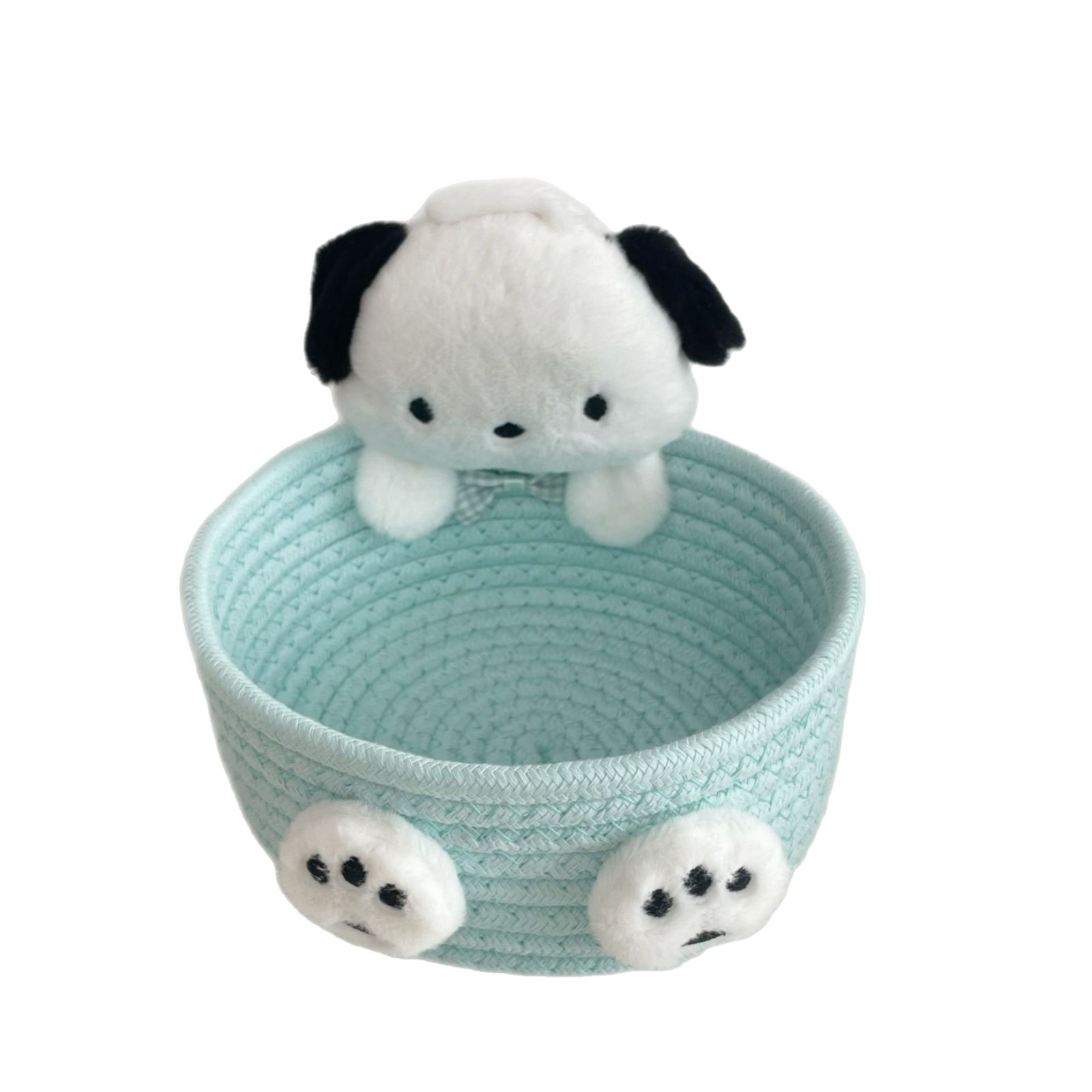 Cartoonish, cute and highly attractive storage basket for home desktop, snack and toy storage basket, cosmetics and small sundries storage box Item Picture