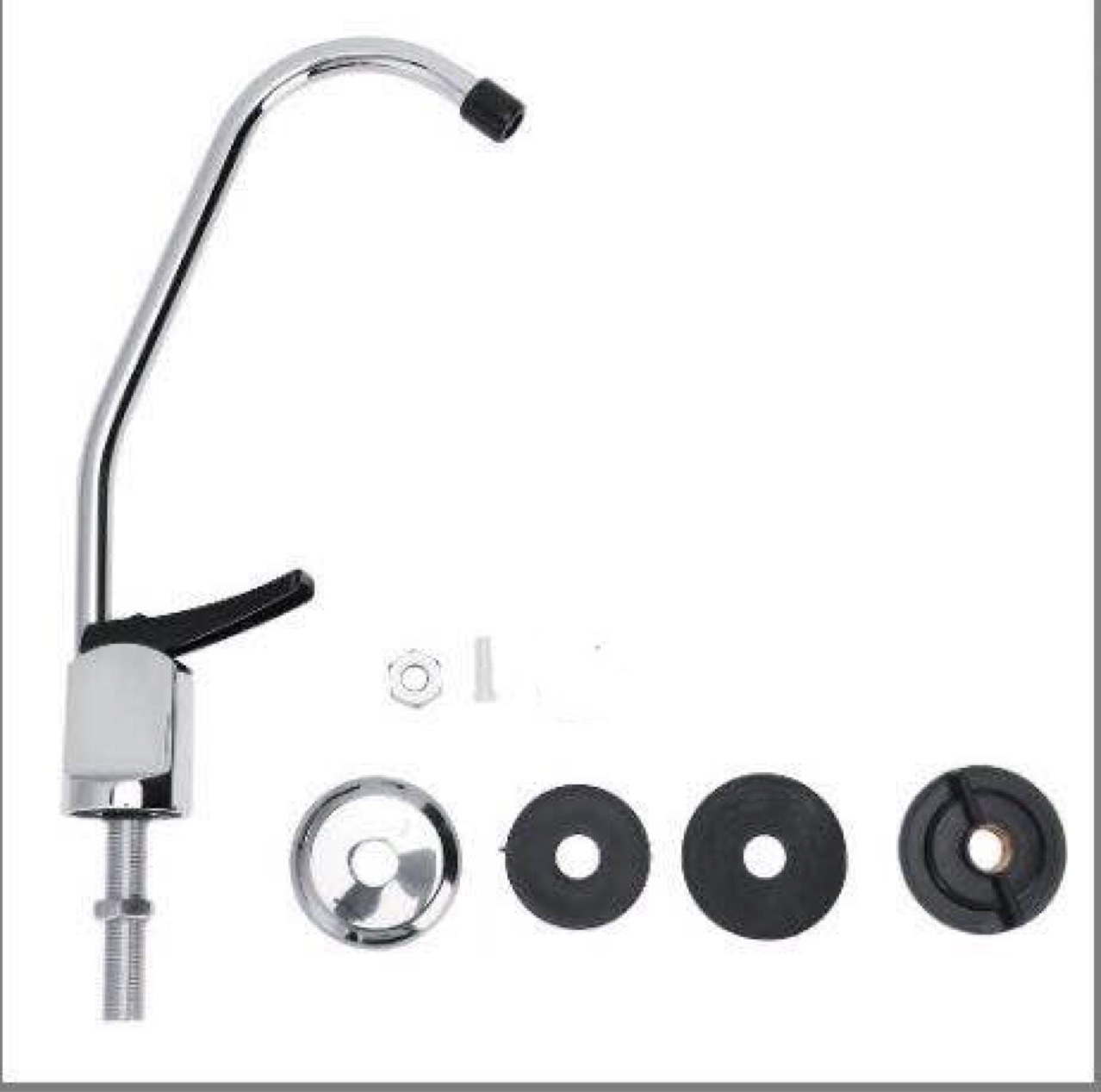 Manufacturer wholesale press-type water purifying faucets, kitchen washbasins, vertical faucets, single-unit kitchen faucets Application Scenario