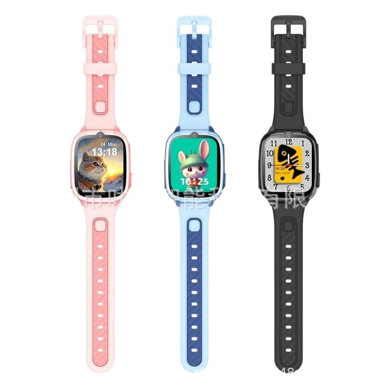 Cross-border D53 children's smartwatch, smart 4G video chat, large battery, WiFi positioning, waterproof, multi-language Item Picture