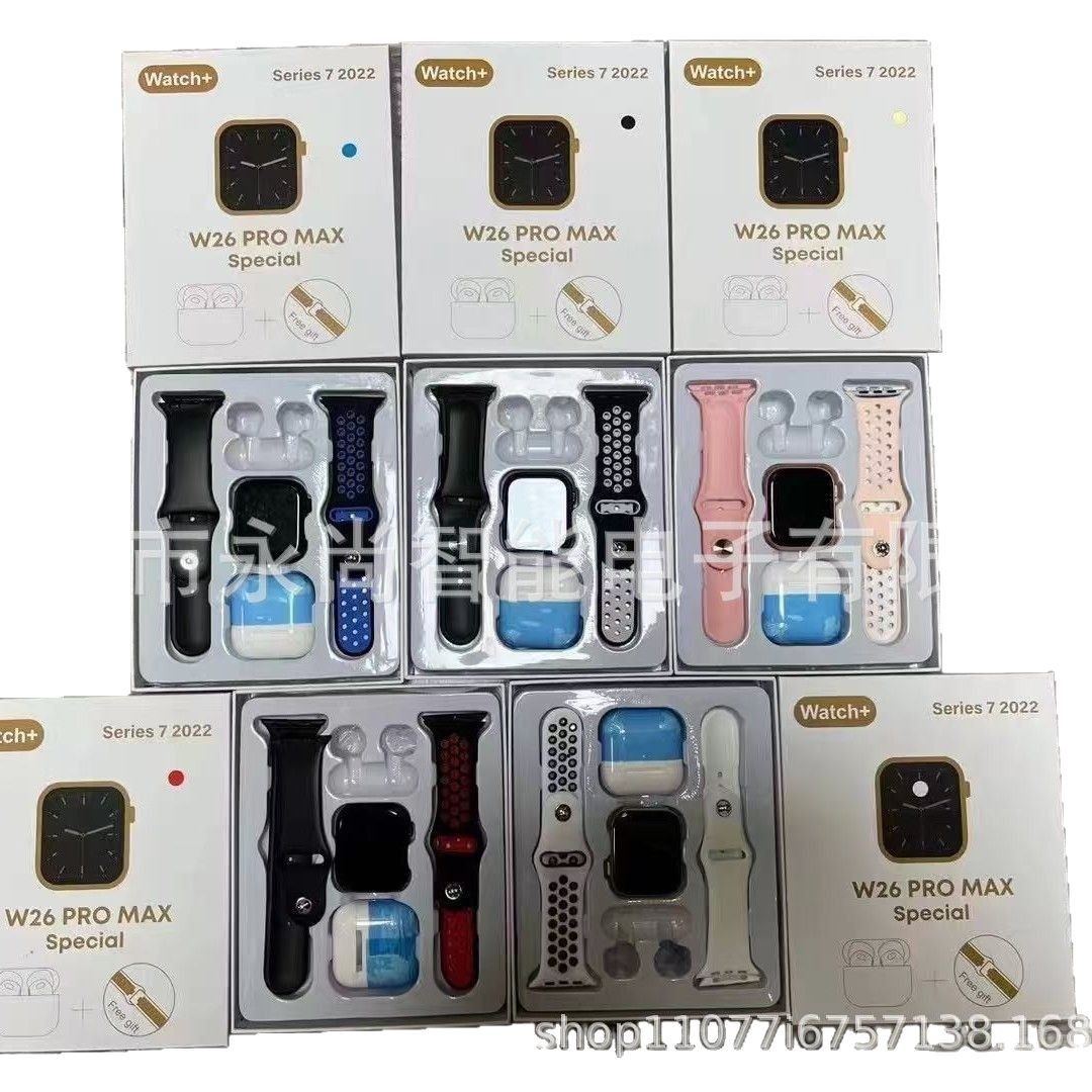 Cross-border new product T55PROMAX smartwatch Bluetooth Watch 2 and 1 T55PROMAX 2 in one hand Item Picture