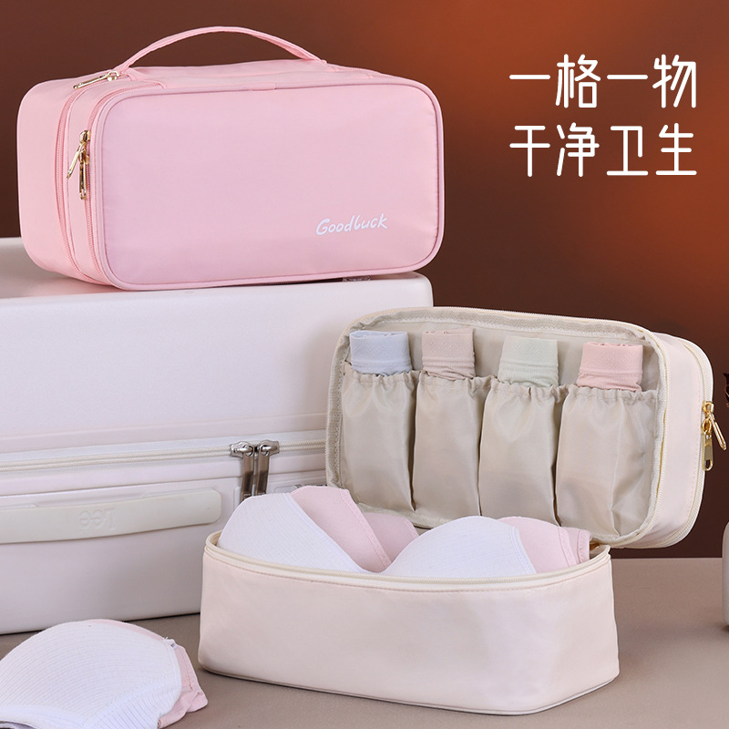 Cross-border new three-layer large-capacity underwear storage bag, travel underwear storage bag, intimate clothing and socks sorting bag Application Scenario