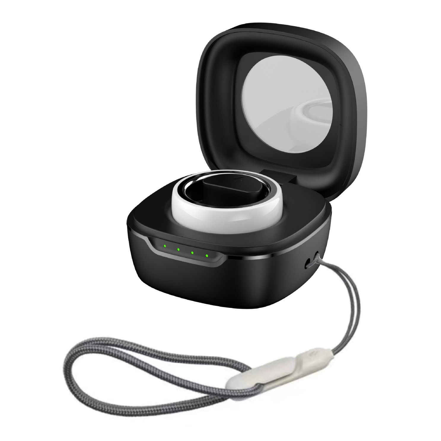 The best-selling Smart RingR8 heart rate, blood oxygen, exercise, health and sleep automatic monitoring smart ring with charging case details Picture