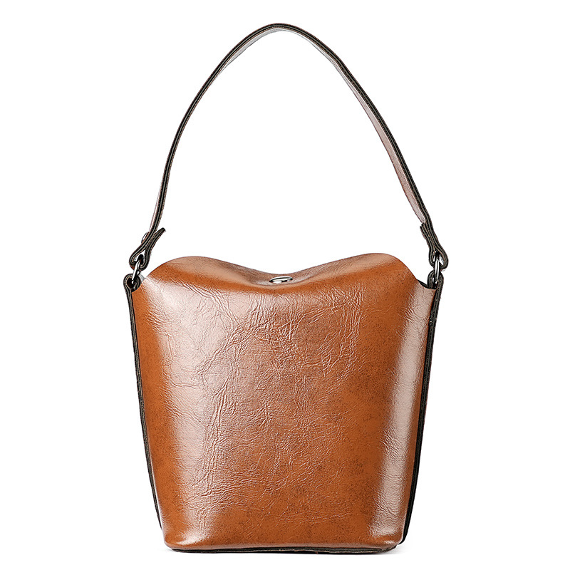 Coin purse, women's handbag, foreign trade niche bucket small bag, grocery bag, earphone bag, hand-held mini coin bag Item Picture